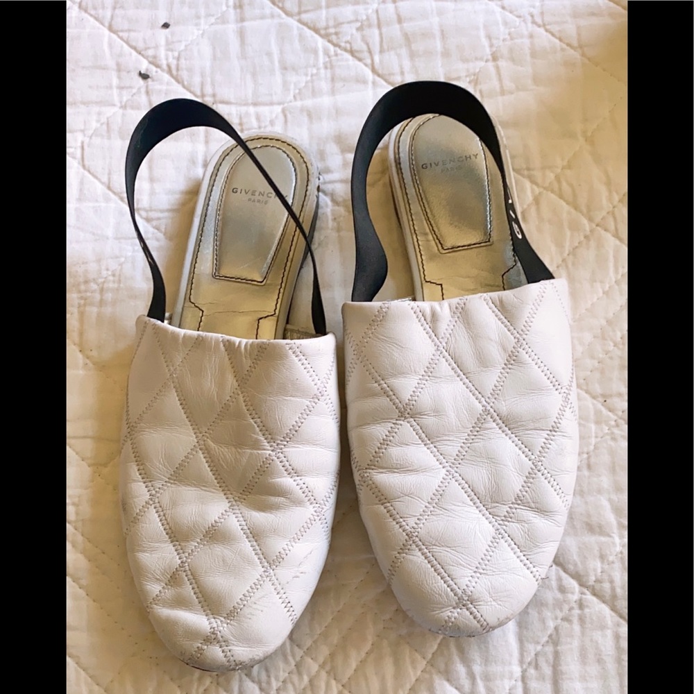 GIVENCHY WHITE LOAFERS